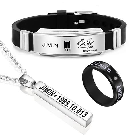 Buy University Trendz Jimin Combo - Bangtan Jimin Signature Bracelet ...