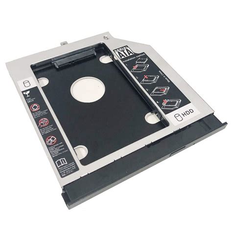 NIGUDEYANG 2nd HDD SSD Hard Drive Optical Frame Caddy Adapter for ...