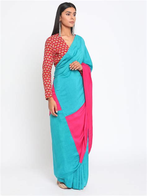 Silk Ready Pleated Saree – trueBrowns