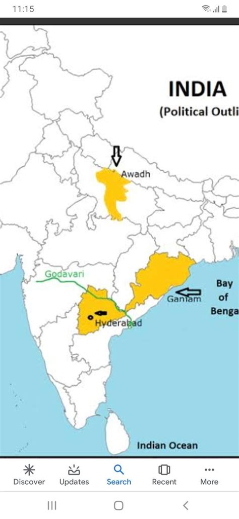 on an outline map of india mark the following major centers of revolt ...