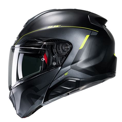 Hjc Rpha 91 Combust Yellow Helmet