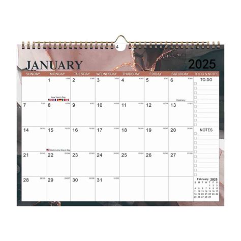 2025-2026 Calendar, Wall Calendar 2025-26 Runs from January 2025 to ...