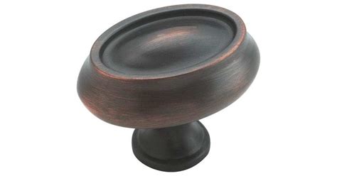 Amerock BP26127ORB-25PACK Manor 1-1/2 Inch Long Oval Cabinet Knob ...