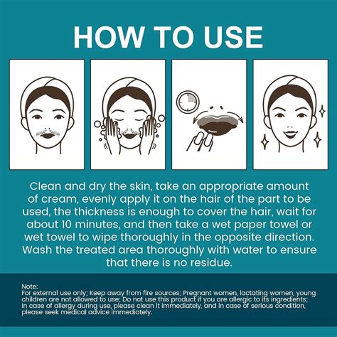 Skinetic Peach Fuzz Hair Removal Cream - Gentle Facial Hair Remover for ...