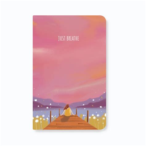 Just Breathe Ruled Notebook - B6, 90 GSM, 112 Pages | Trendy Design ...