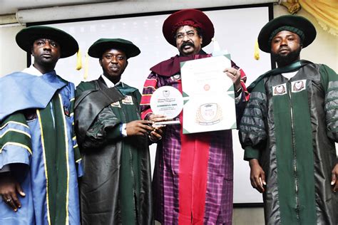 Dangote Industries GED, Devakumar Edwin Being Conferred With Honourary ...