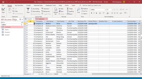 How to Add a Record to a Table in MS Access - Office 365