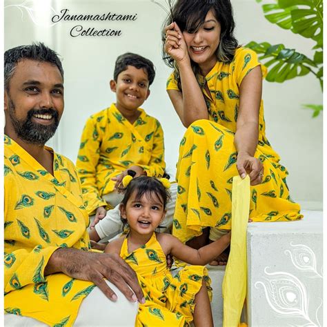 Janamashtami clothes for children, adults | Limited Edition 🦚 – Tura Turi