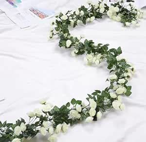 VRB Dec 1 Pcs Artificial Flower Vine Garlands Hanging Artificial ...