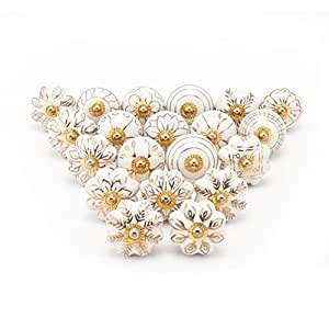 ROCOCO Ceramic Knobs for Drawers, Assorted Door Knob, Home Interior ...