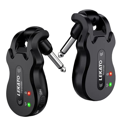 Buy LEKATO Wireless Guitar System,5.8GHz Wireles Guitar Transmitter ...