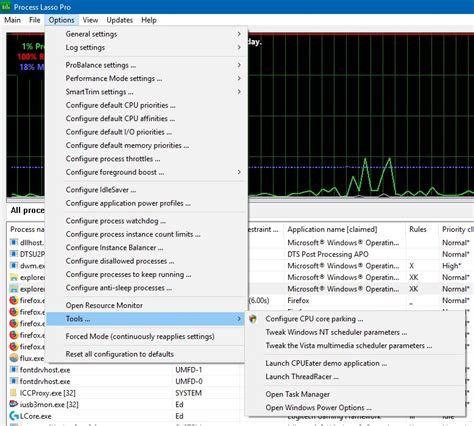 Image result for Process Lasso Taskbar