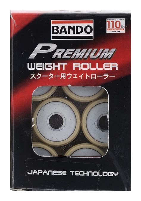 Bando BAN26 Weight Roller for Honda Activa (Set of 6)-17.5gm : Amazon ...