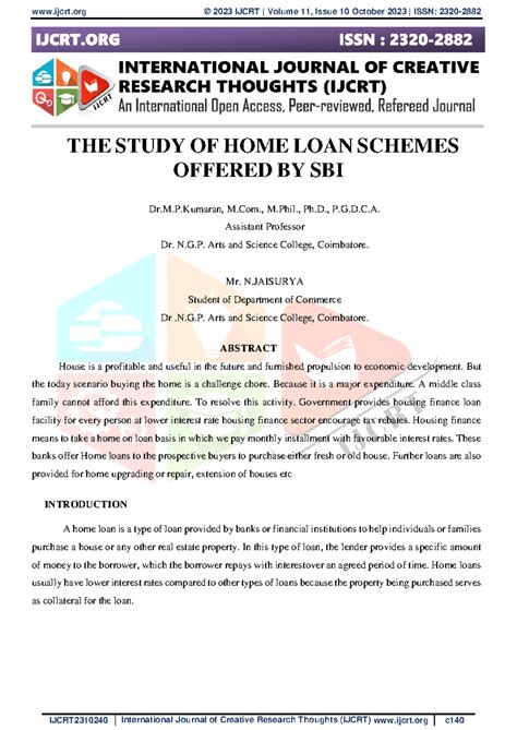 School level studying - THE STUDY OF HOME LOAN SCHEMES OFFERED BY SBI ...
