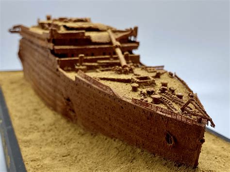 Titanic Shipwreck Model