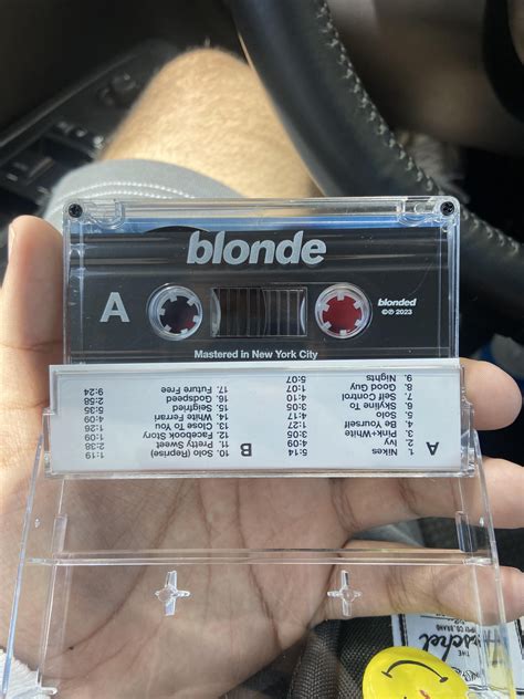 Found this cool blonde cassette today at my local record store. Is this ...