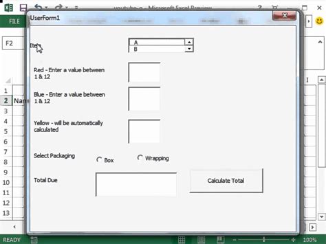 Image result for Creating a Form Excel