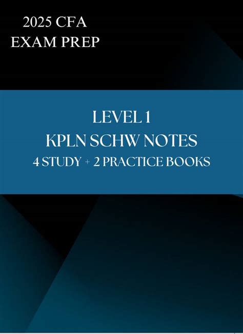 CFA Level 1 Books 2025 Complete Study Package, 6 Books, Question Banks ...