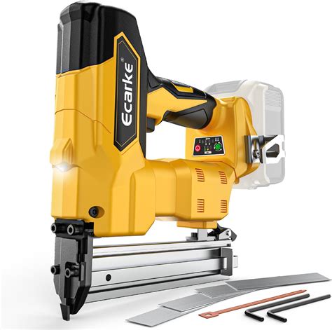 18GA Cordless Brad Nailer for Dewalt 20V MAX Battery: Electric Brad ...