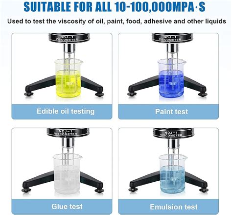 RESKIU Rotating viscometer NDJ-1 Cosmetics Rotational India | Ubuy
