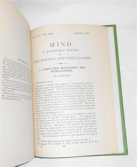 Image result for Computing Machinery and Intelligence Summary