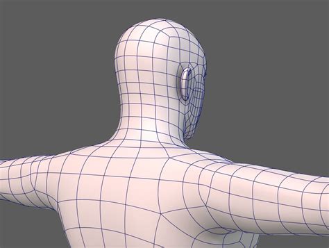 Базовая сетка мужского персонажа V21 3D Модель $20 - .3ds .dae .fbx .ma ...
