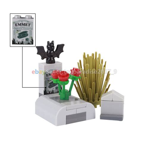 MOC City Street View Medieval Knight Castle Cemetery | Ubuy India