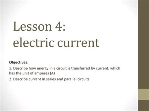 Electric Current Free Science Lessons 的图像结果