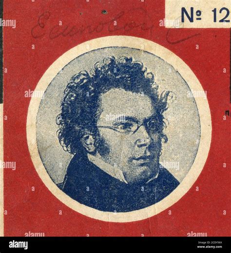 Sheet music by composer Franz Peter Schubert Stock Photo - Alamy