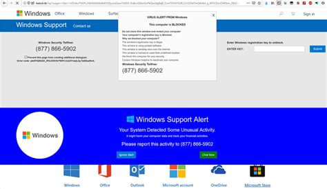 Windows Support Scam 的图像结果