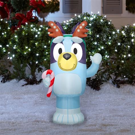 Bluey 3.5-ft LED Bluey Christmas Inflatable 884634 at Lowes.com