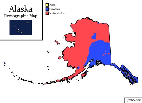 Population Density Map Alaska