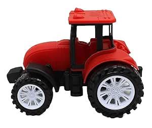 Buy NPRC Friction Based Heavy Duty Plastic Tractor Toy for Kids (Colors ...