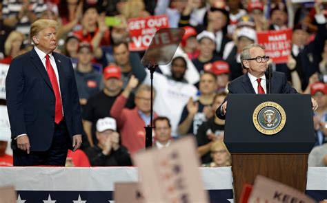 Trump backs GOP’s DeWine for second term as Ohio governor | The Independent