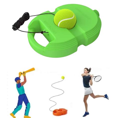 Buy Optifit® Tennis Trainer Device, Solo Tennis Training Equipment ...