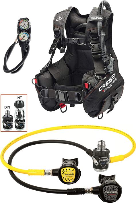 Cressi Start Pro Scuba Set - Din Diving Package- Buy Online in India at ...