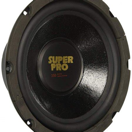 Pyramid 8'' 350 Watt High Performance 8 Ohm Subwoofer PW848USX | Zoro