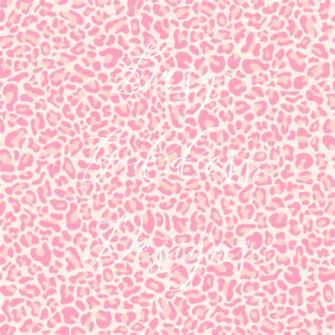 Baby Pink Cheetah Print