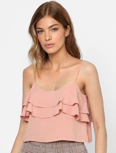 Buy Pink Bow Detail Top for Women | ONLY | 258084405