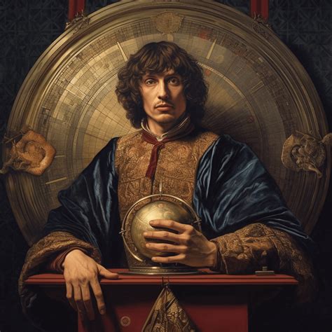 Nicolaus Copernicus Leading The Theories Of Suncentered