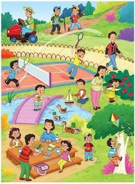 picture composition: write a story describing the picture. - Brainly.in