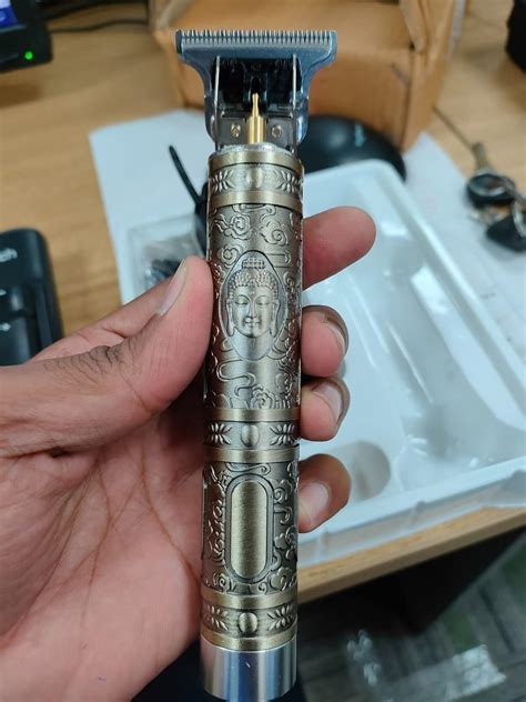 larrito Trimmer Men Professional Cordless Buddha Style Hair Clipper ...