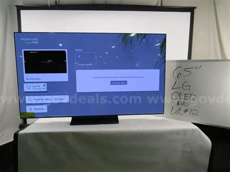 LG 65in OLED TELEVISION | AllSurplus