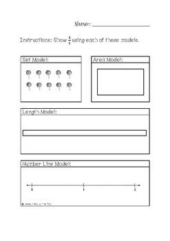 Image result for Fraction Model for Class 5
