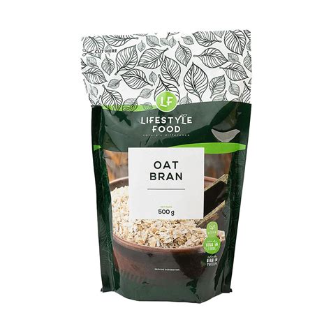 Oat Bran - 500g - Lifestyle Foods