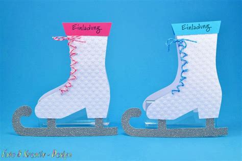 Einladung Schlittschuhlaufen Kindergeburtstag