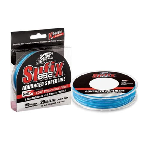Sufix 832 Advanced Superline Braid (USA Rating) | 275Mt / 300Yd | Lo V