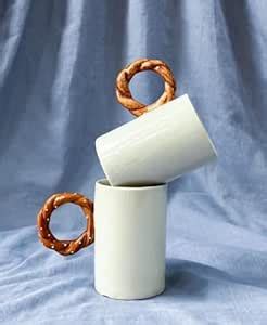 Buy The White Space Living Bagel Coffee & Tea Mug | 250 ml | Quirky ...