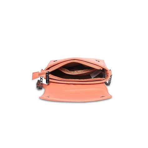 Buy Caprese Aisha Sling Bag Medium Coral (Medium) Online