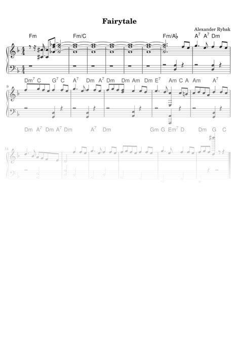 Image result for Fairy Tale Piano Tutorial